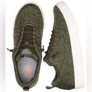 WoollooMooloo Cooma Green Merino Wool Casual Shoe Sz 36/6